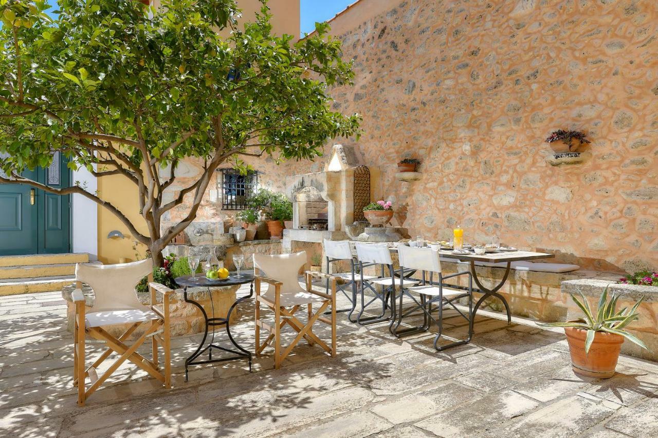 Castello Villa Daphnes - Private Pool & Whirlpool Dhafnes Ngoại thất bức ảnh