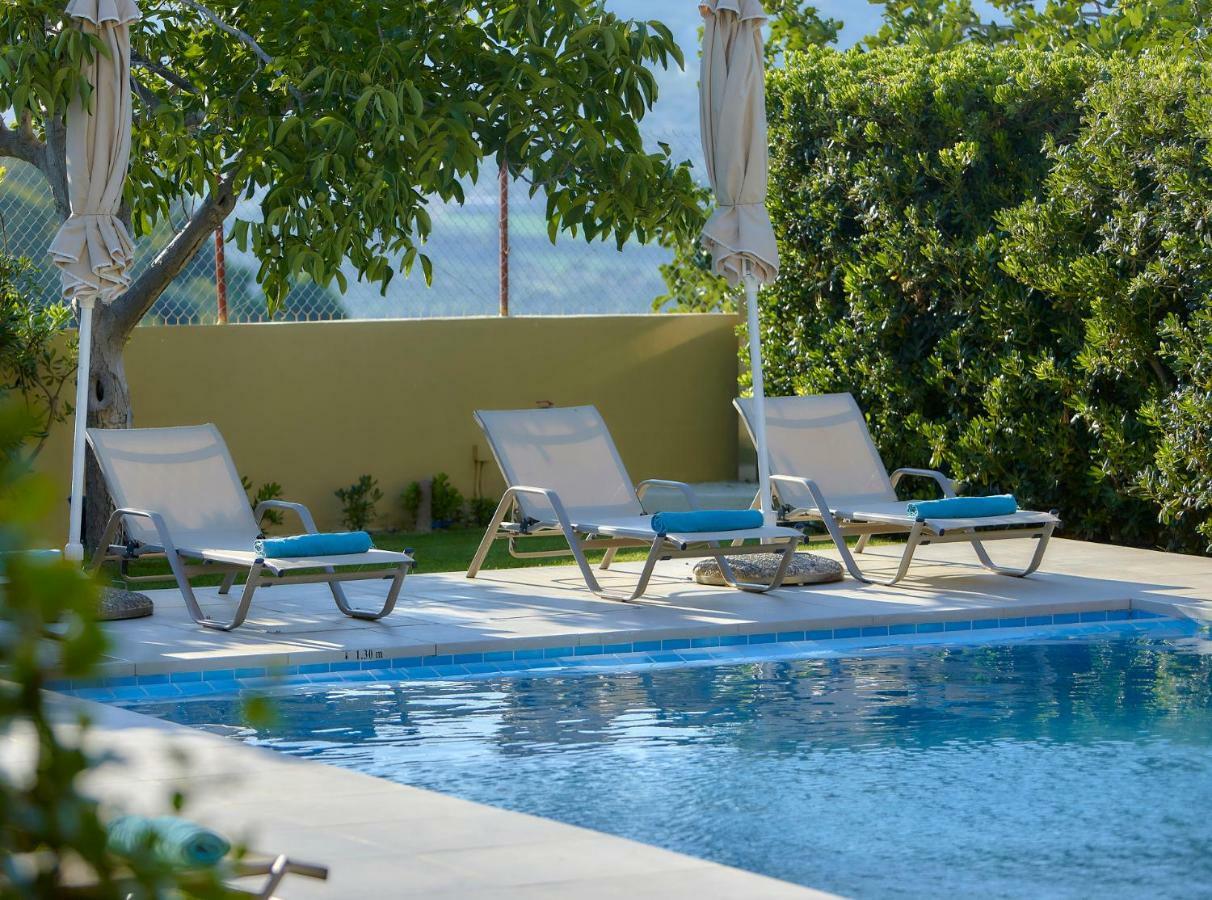 Castello Villa Daphnes - Private Pool & Whirlpool Dhafnes Ngoại thất bức ảnh