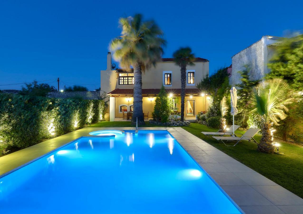 Castello Villa Daphnes - Private Pool & Whirlpool Dhafnes Ngoại thất bức ảnh
