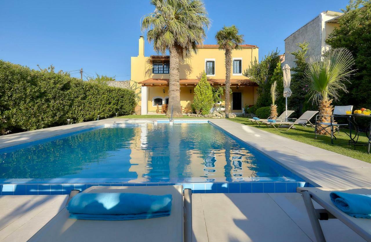 Castello Villa Daphnes - Private Pool & Whirlpool Dhafnes Ngoại thất bức ảnh