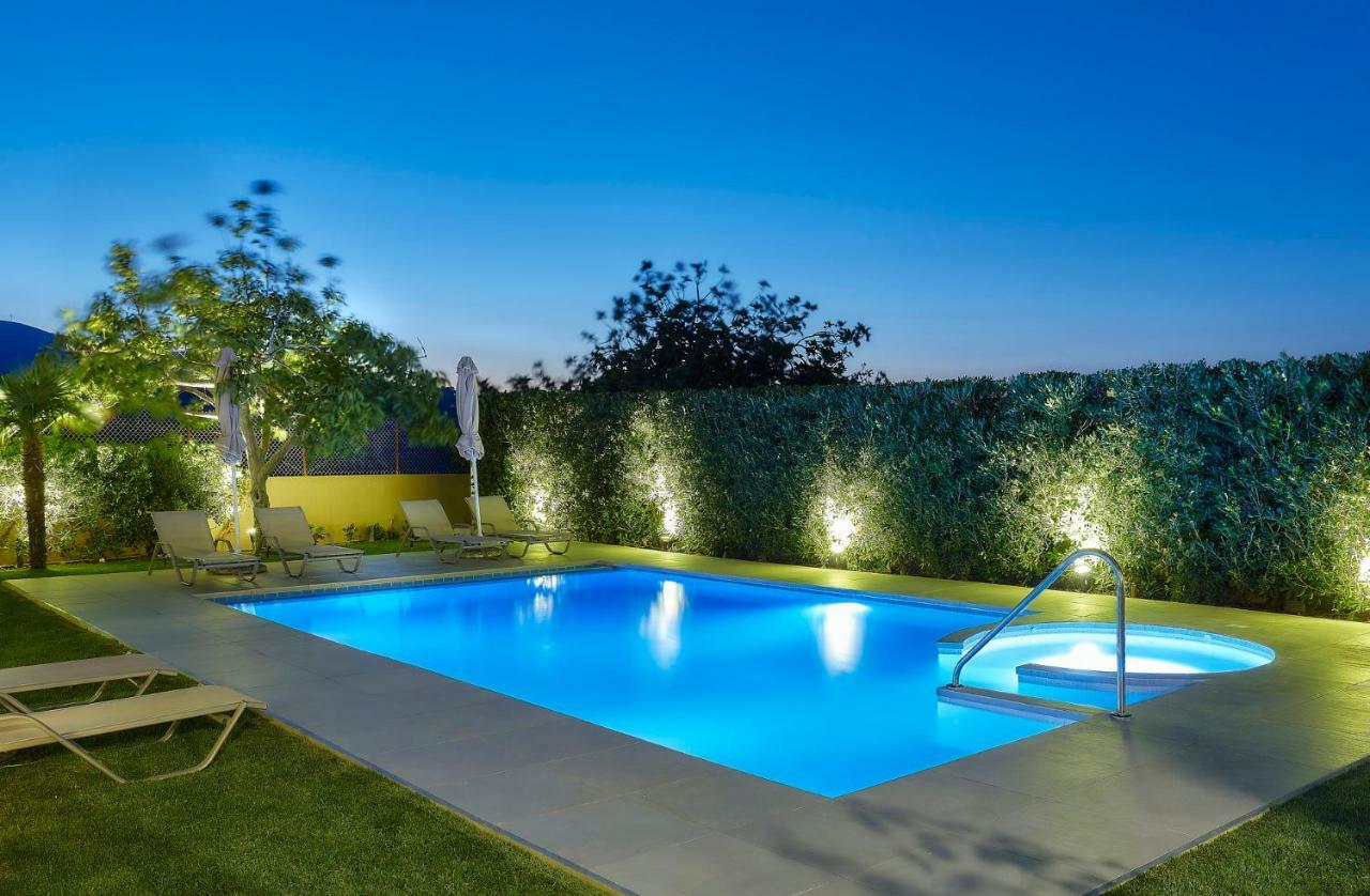 Castello Villa Daphnes - Private Pool & Whirlpool Dhafnes Ngoại thất bức ảnh